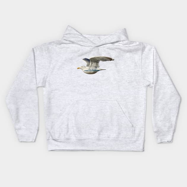 The Seagull Airways Kids Hoodie by Knappi